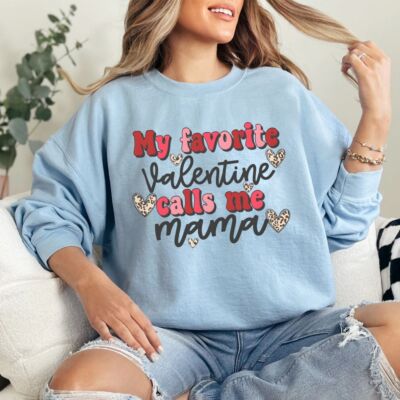 Valentine's Day Gift Round Neck Casual Sweater Pure Cotton High-Quality Long Sleeves for the Favorite Sweatshirt New Product